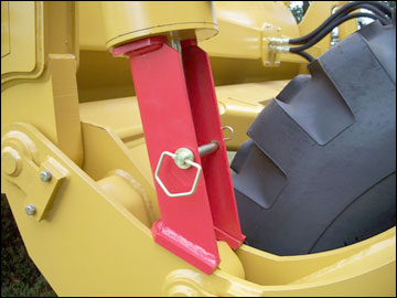 Safety Stops have been added on all cylinders as standard equipment for safety and ease of use.
